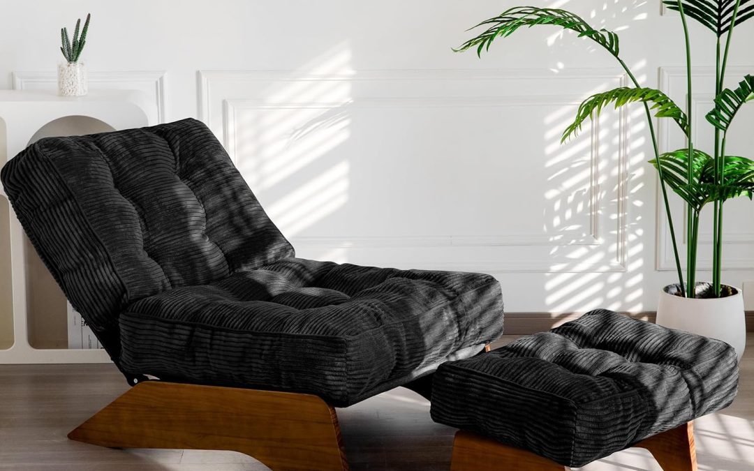 Unwind in Style: MAXYOYO Adjustable Accent Chair & Ottoman Review
